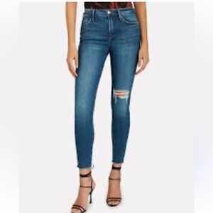 Frame Le High Skinny Jeans Distressed | Size 29